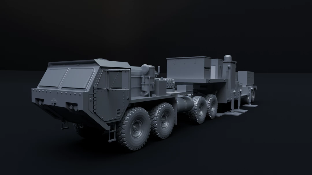 C-RAM Trailer with HEMTT A3 Tractor (3) C-RAM Trailer with HEMTT A3 Tractor (3)