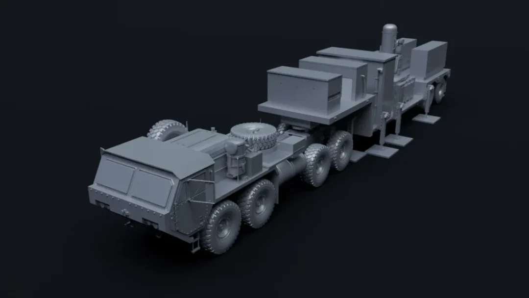 C-RAM Trailer with HEMTT A3 Tractor