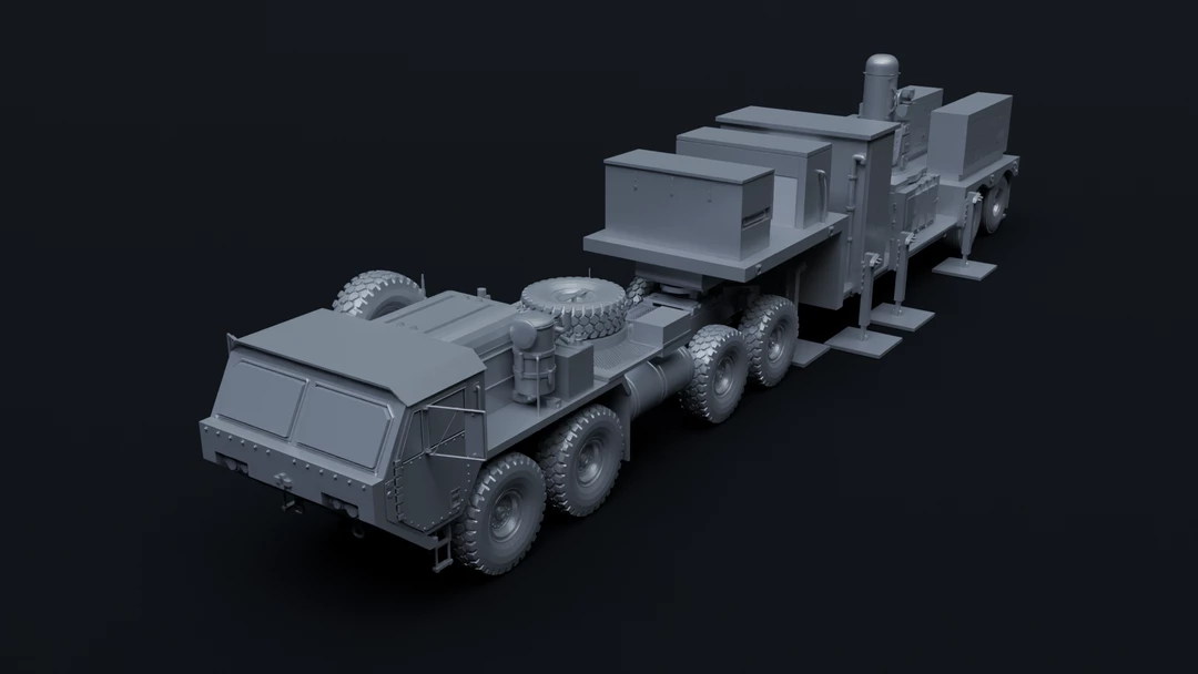 C-RAM Trailer with HEMTT A3 Tractor (4) C-RAM Trailer with HEMTT A3 Tractor (4)