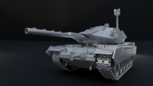 Turkish M60TM Battle Tank